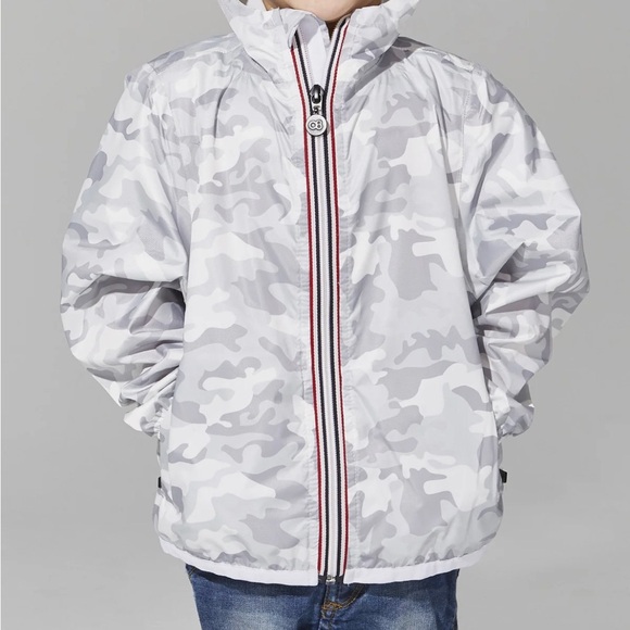 Kids Camo raincoat size 12 - Picture 1 of 6